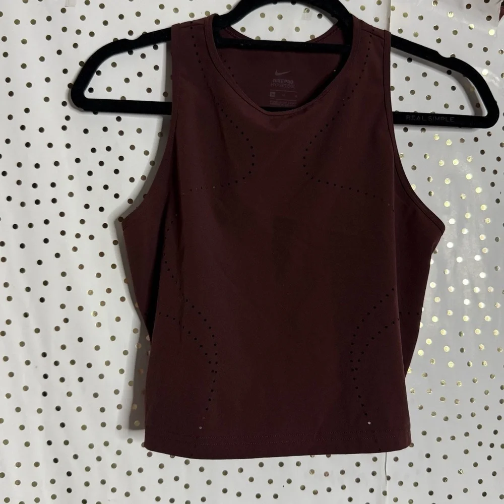 Nike Women's Dark Maroon Tank Top